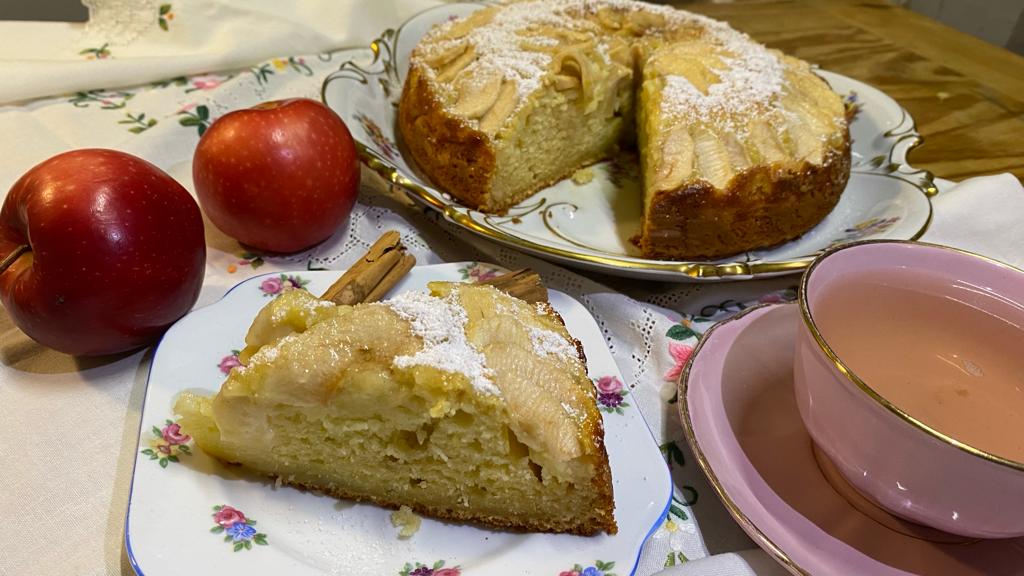 torta di mele morbida senza burro