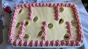 il tiramisu alle fragole è pronto